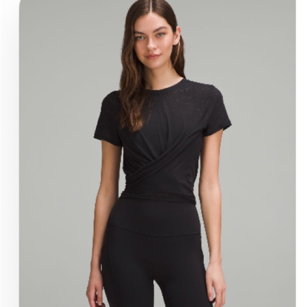 Lululemon Tie Waist Breathable Top